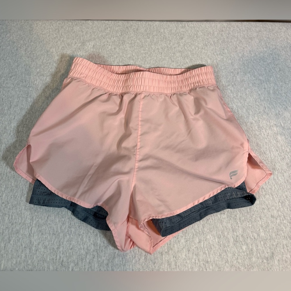 Fabletics‎ Women's Perforated Run 2" Reflective Shorts 🩷✨